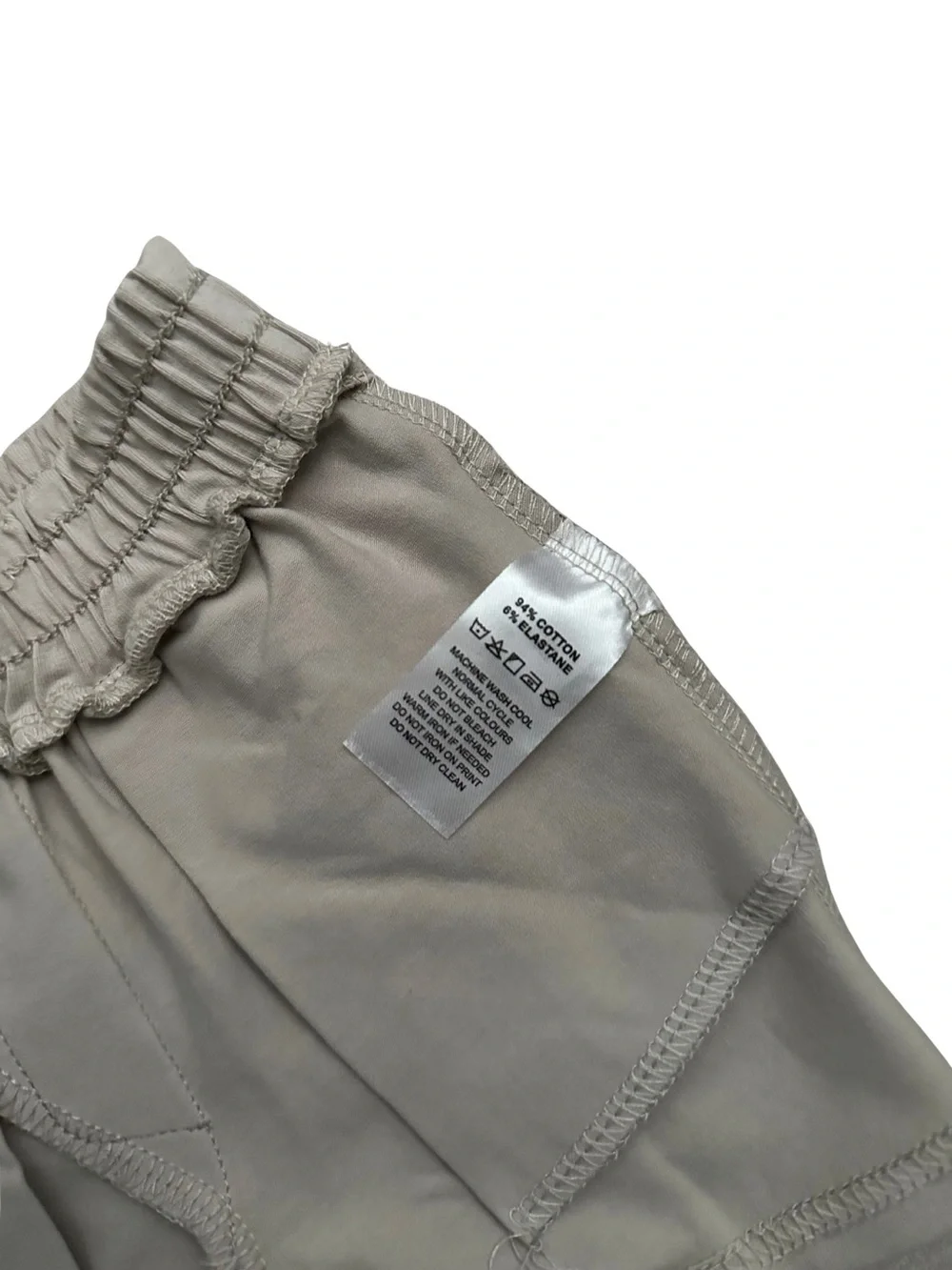 Tiny Tribe Kids' Light Gray Elastic-Waist Shorts